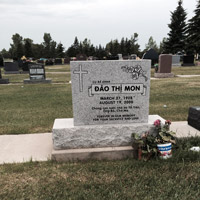 headstone engraving