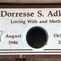 headstone engraving